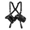 Dual shoulder Concealed Pistol Holster Side back Strap Pistol Holster Outdoor Shoulder Strap  Underarm Bag