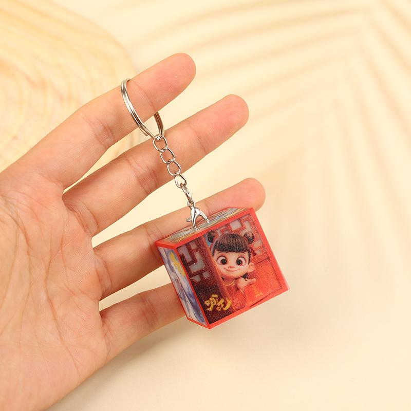 

Кулон Морской Демон Нечжи Детский Цветной Блестящий Брелок Нечжи Студенческий Приз Детсадовский Маленький Подарок