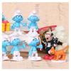 Set of 12 Smurfs Figurines - Gift for Kids, Multicolor Character Collection, Toy Dolls Decorations