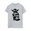 Star Wars Womens/Ladies Yoda One For Me Cotton Boyfriend T-Shirt