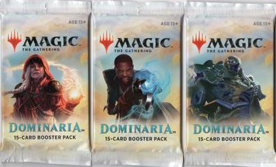 The Gathering Dominaria English Booster Pack [3-pack Set] Magic