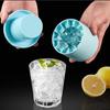 Silicone Household Round Cylinder Ice Cube Mold - DIY Ice Making Box, Hot Selling