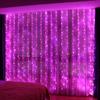 300 LED-lysgardin 3 MX 3 M USB-lysgardin med 8 moduser fjernkontroll Justerbar lysstyrke Soveromsvindu Innendørs Utendørs