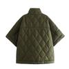 Women's Thin Bat Sleeve Cotton Padded Jacket
