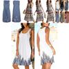 Stylish Women Boho Summer Beach Midi Dress With Gorgeous Floral Print And Loose Fit