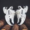Herrenmode dicke Sohle Sportschuhe atmungsaktive Laufschuhe