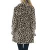 Women's Winter Thickened Double-sided Velvet Stand Collar Loose Leopard Print Plush Zipper Jacket