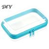 Portable Jewelry Case for Trip Clear Zipper Storage Bag, Durable Hard Shell Case, Pill Box Travel Dustproof Container, Headphones Pills And