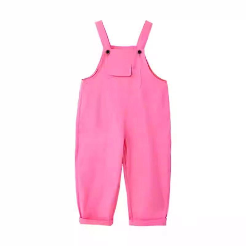 Tute Hip Hop per Bambini Salopette da Ragazza Tuta Romper per Bambini Streetwear per Ragazzi Pantaloni Colorati Scuola
