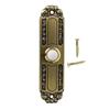 Fresh Heavy Duty For Home Doorbell Button, 5.1 Inch Antique-Bronze Wall Mounted Door Bell European Style Decoration