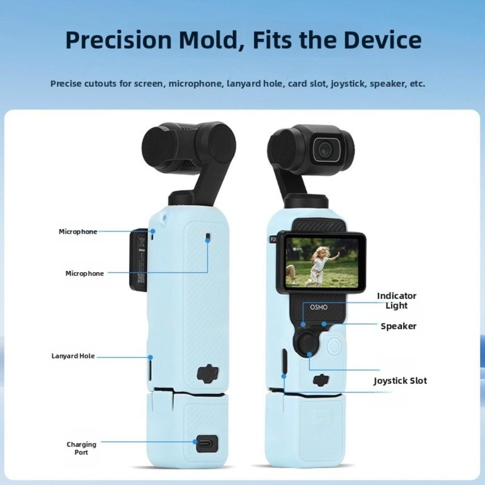 Shockproof Lens Cap All-Round Protection Screen Cover for DJI OSMO Pocket3 Outdoor Shooting