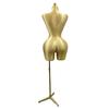 Pin-able XL Cloth-Wrapped Male & Female Curvy Torso Mannequin