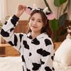 Hair-Pressing Animal Ears Hair Hoop Non-Slip Dairy Cow Hairband Funny Cow Horn Headband  Photo Prop