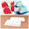 West Point Doused Noodles 8 Even Cloud Drops Strawberry Mousse Silicone Cake Mould DIY