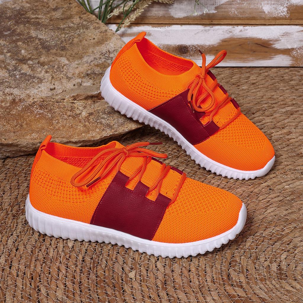 22 new autumn breathable fly-woven surface casual simple student sports shoes