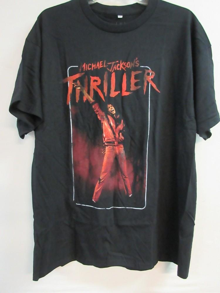 

ОФИЦИАЛЬНАЯ УНИСЕКС ФУТБОЛКА MICHAEL JACKSON 2023 THRILLER BAND КОНЦЕРТНАЯ МУЗЫКА EXTRA LARGE XL