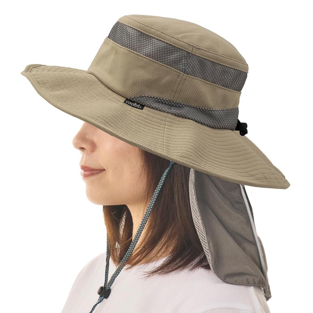 Coolbit Ice Pocket Hat CBSPHT97S Stay cool with water or ice for lasting Prevents Provides protection from the Perfect for outdoor activities like