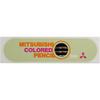 Mitsubishi Pencils, Colored Pencils, 880, Single Color, Black, 1 Dozen K880.24