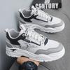 Men's summer comfortable versatile casual shoes teenagers running anti slip sports height increasing lightweight white shoes