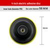 Flocked Self-Adhesive Sanding Discs (3" 4" 5" 7") for Electric and Angle Grinders with Pneumatic Suction Cup