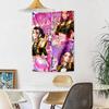 Kpop Demon Hunters Custom Your Name Wall Decor Tapestry Art For Pet Memorial Birthdaywedding Party Backdrop Family Gift
