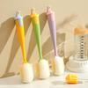 4 in 1 Cleaning Brush Long Handle Cups Straws Pacifiers Cleaning Scrubber Deep Reach Brush Kitchen Cleaning Accessory