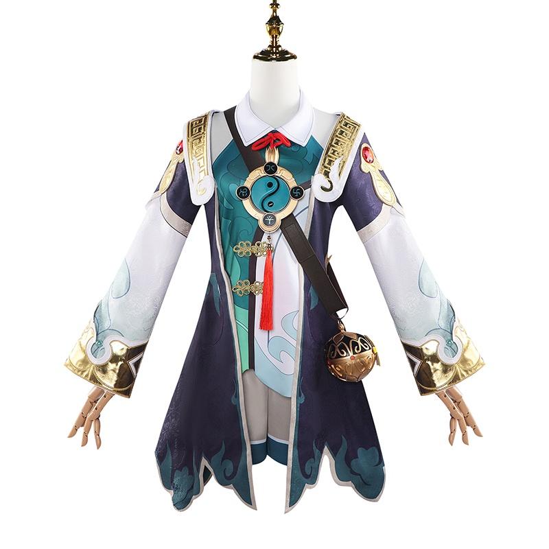 Rail Star Honkai Huohuo Cosplay Costume Clothes Props Woman Dress Party Outfit