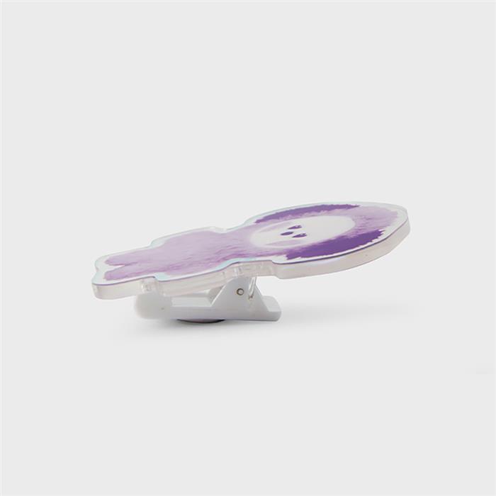 LINE FRIENDS BT21 CHIMMY Purple of Wish Minini Acrylic Clip Magnet