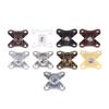 6/10Sets Removable Corner Bracket Zinc Alloy Butterfly Corner Bracket With Screws - Support Connectors For Furniture Drawers