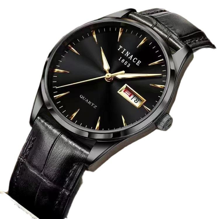 Neue Uhr Herren Nicht-mechanische Uhr Business Student Retro Wasserdichte Quarzuhr Herren Leuchtend