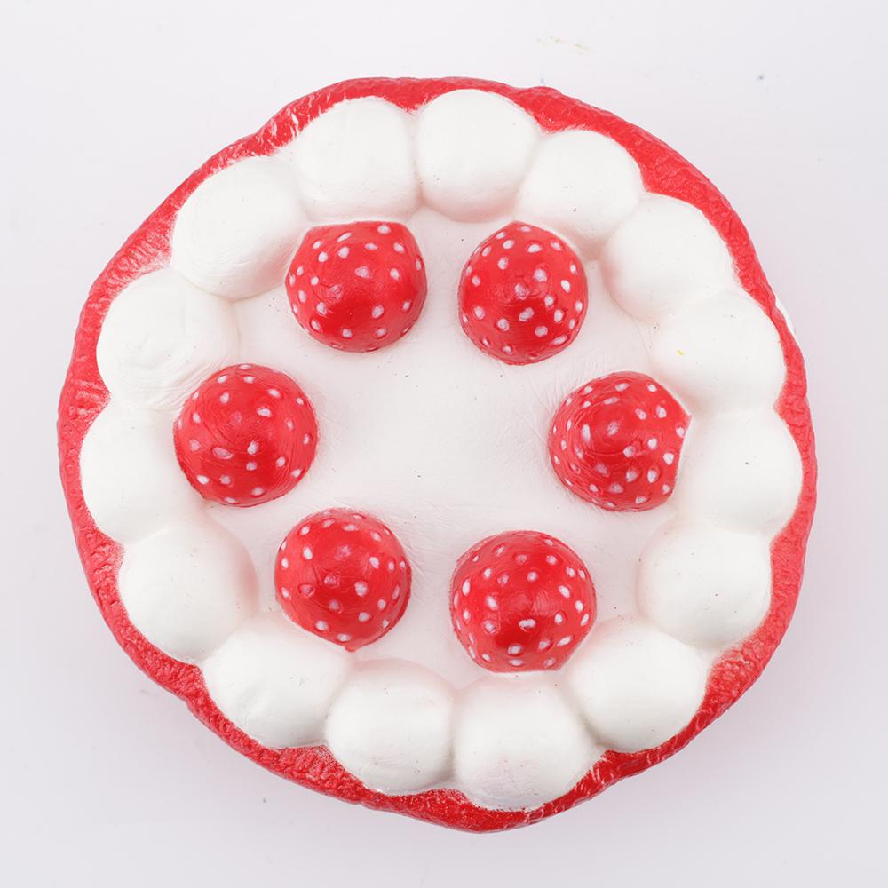 Squishy Strawberry Cake Scented Super Soften Pressure Relief Slow Rising Toy