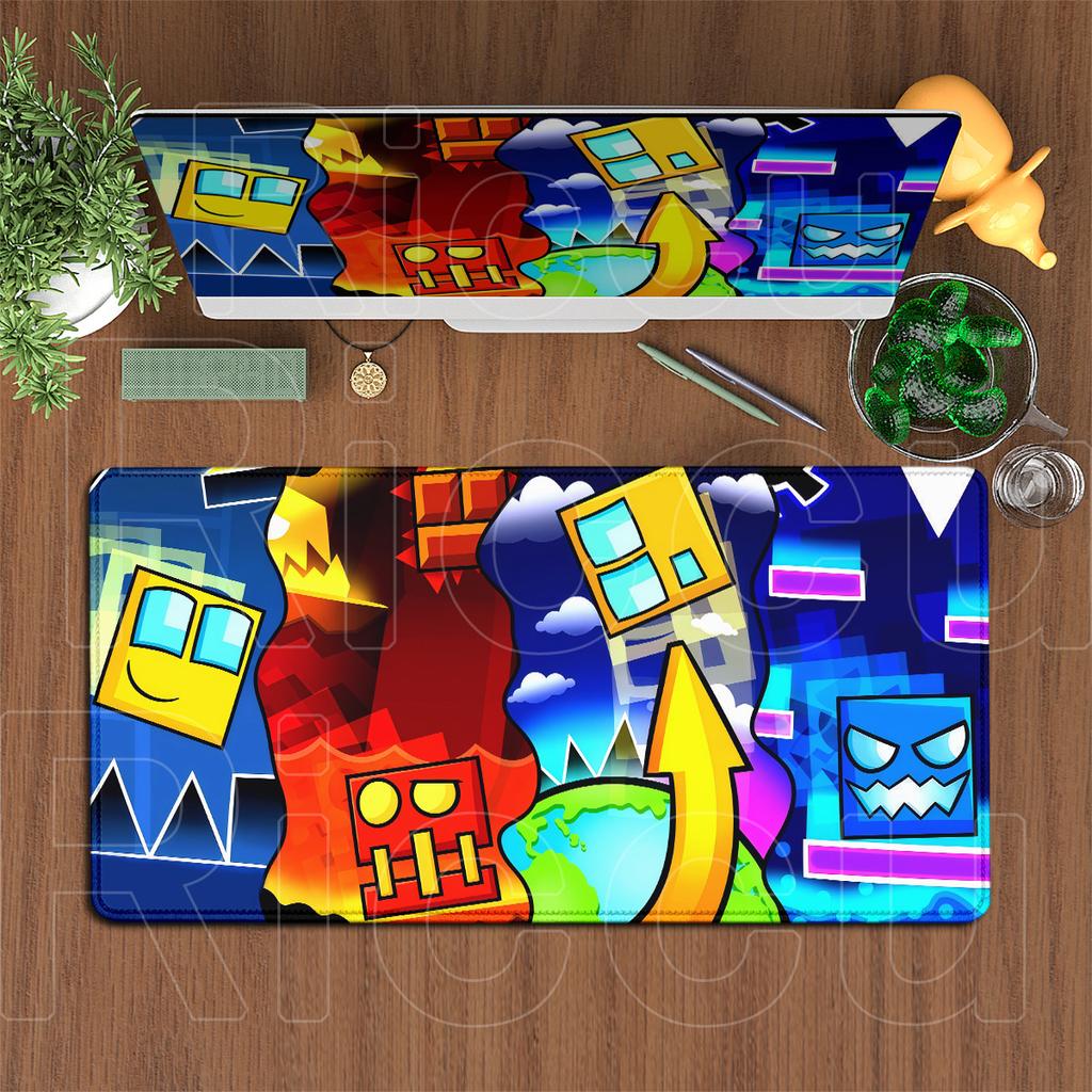 Large Pc Rubber Accessories Computer For Csgo Mouse Pad Geometry Dash Gaming Desktop Mats Laptop Anime Carpet Office Cabinet Rug
