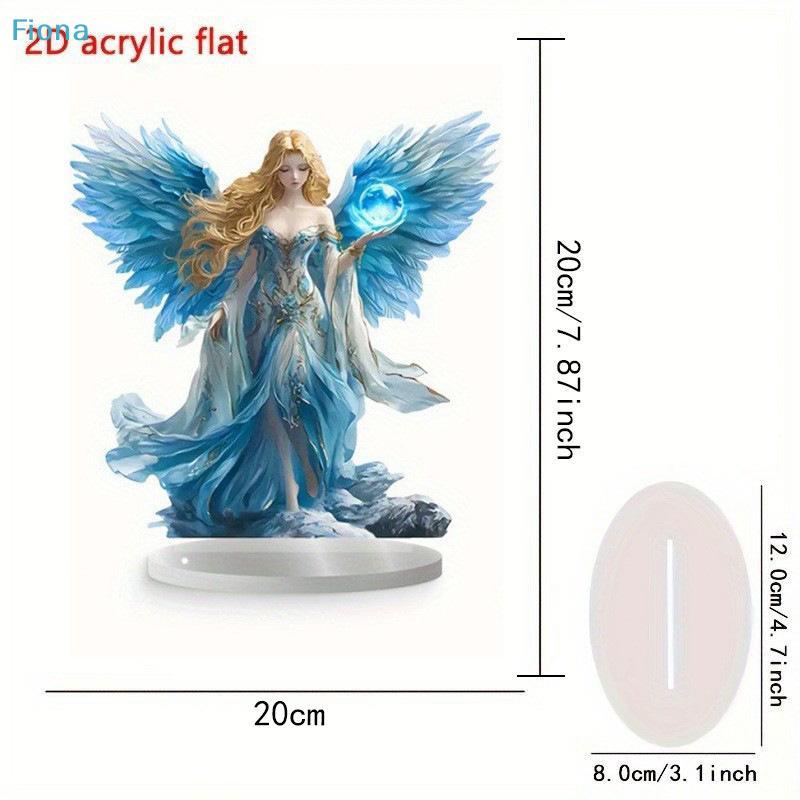 Butterfly Fairys Sculpture Ornament Home Decoration Acrylic Butterfly Fairys Statue Figurines Table Centerpieces