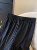 Women's Textured Pleated Tencel Cotton Wide Leg Pants