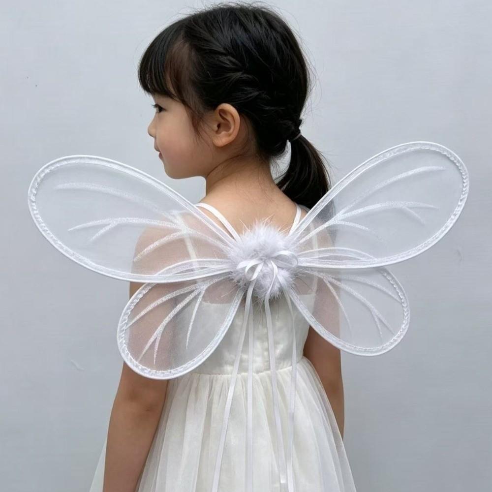 Funny Fairy Butterfly Wings Fantasy Dragonfly Elf Wings Fairy Costume Dress Up Wings Girls