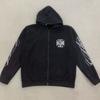 Evropský a americký retro design tištěná mikina na zip