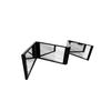 Black Travel Makeup Mirror Makeup Folding Mirror for Women Girls Travel Daily Makeup