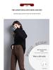 Coffee Brown Women's High-Waisted Velvet-Lined Loose Jeans - Winter 2025 Harajuku Style Trousers