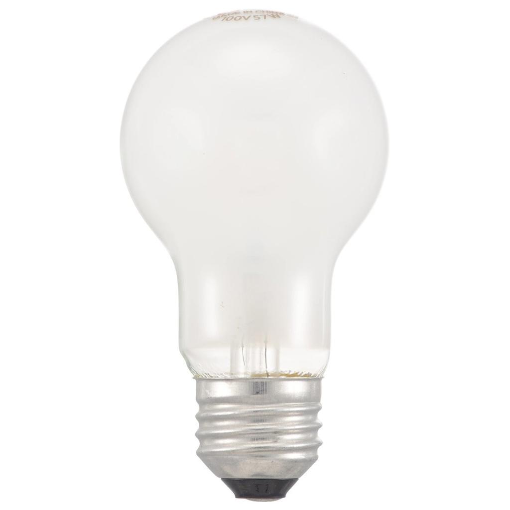 OHM Electric Dimmable Incandescent Silica Bulb E26 60W Class Warm White LB-D5657WN