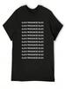 6LACK PRONOUNCED BLACK SHIRT TEE T-Shirt Summer Tops Vintage T Shirts Baggy Shirts Gifts For Boyfriend Plain White T Shirts Unisex