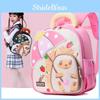 Cartoon Fun Playful Hedgehog Backpack Kids Lightweight Comfortable Bag School