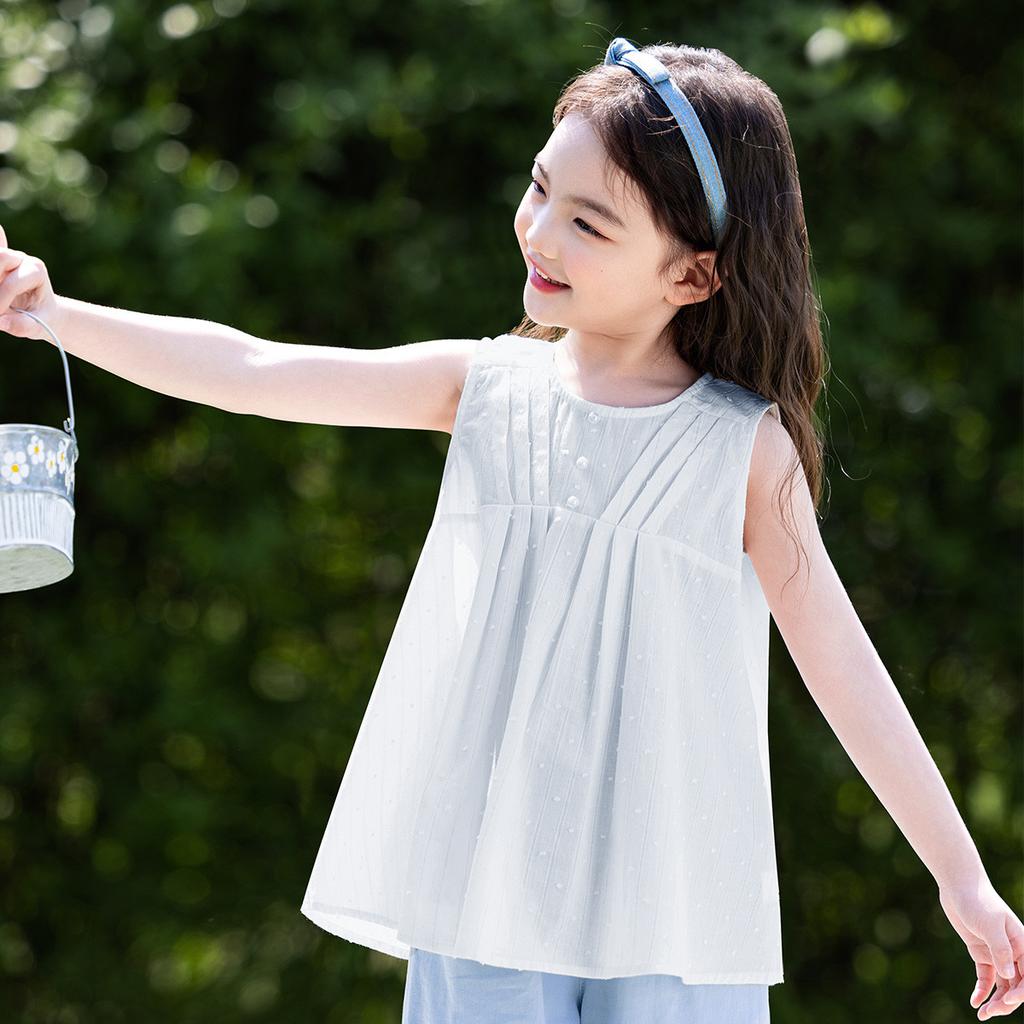 Girls' Summer Sleeveless Vest Top