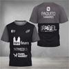 Herren Trend Padel T-Shirt Element Print Muster Ultra-dünn Kurzarm Herrenmode Tennis Atmungsaktiv Boutique Fitness Top