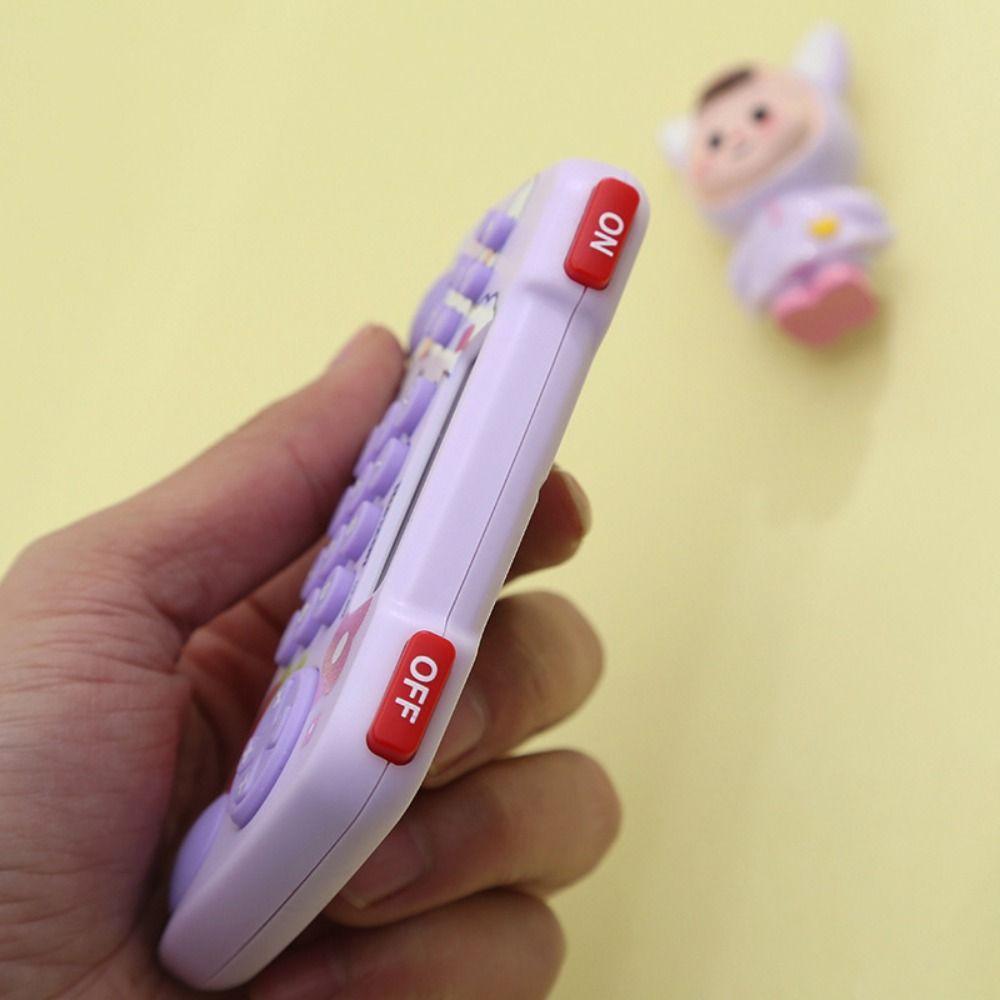 Kształt Konsoli do Gier Kreskówkowy Kalkulator Kreatywny Kalkulator Studencki Rachunkowość Finansowa