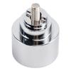 Silver Handlebar End Weight Balancer Pair For Honda CBR CB VFR CTX GL NX VT XL
