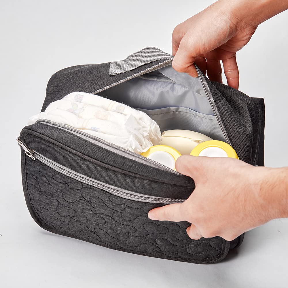 Diaper Diaper Baby Diaper Changing Baby Diaper Small Item Baby Makeup Travel Pouch Pouch, Holder, Storage, Mat, Bag, Holder, Pouch, (black)