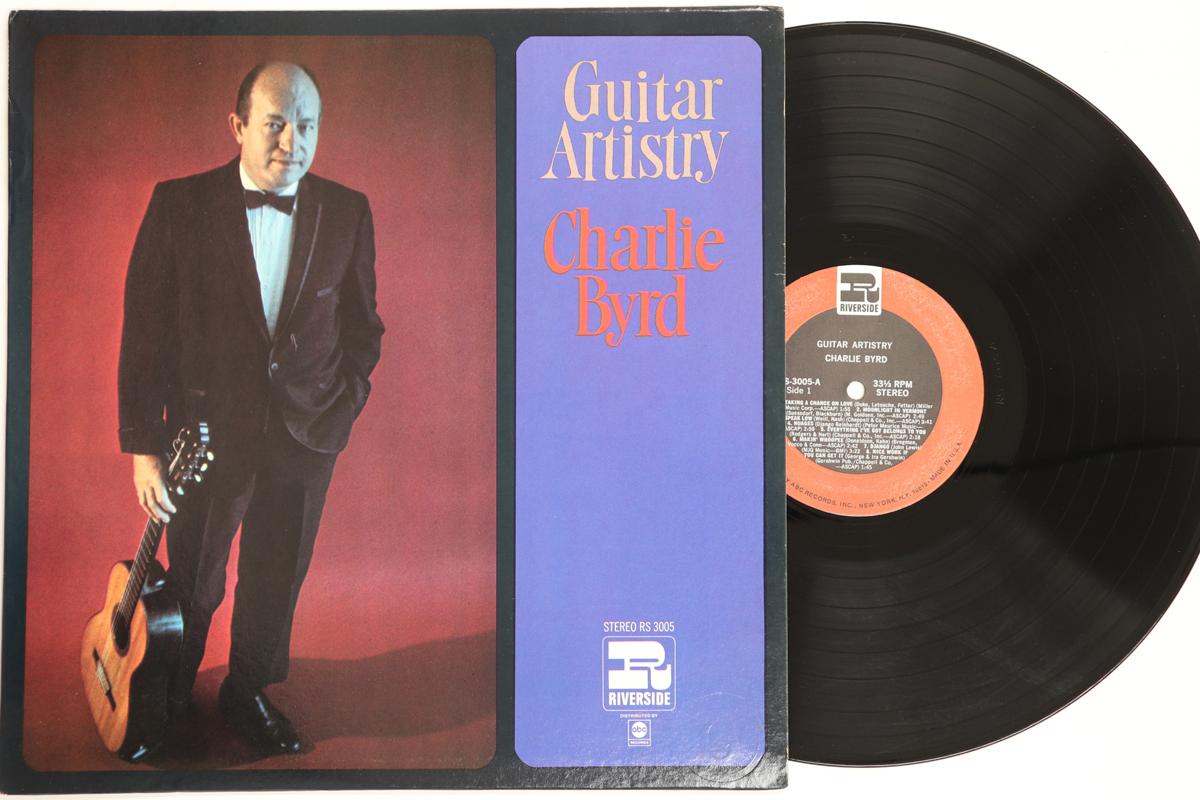 

LP Record CHARLIE BYRD Guitar Artistry RS3005 RIVERSIDE 1967 US Jazz Used