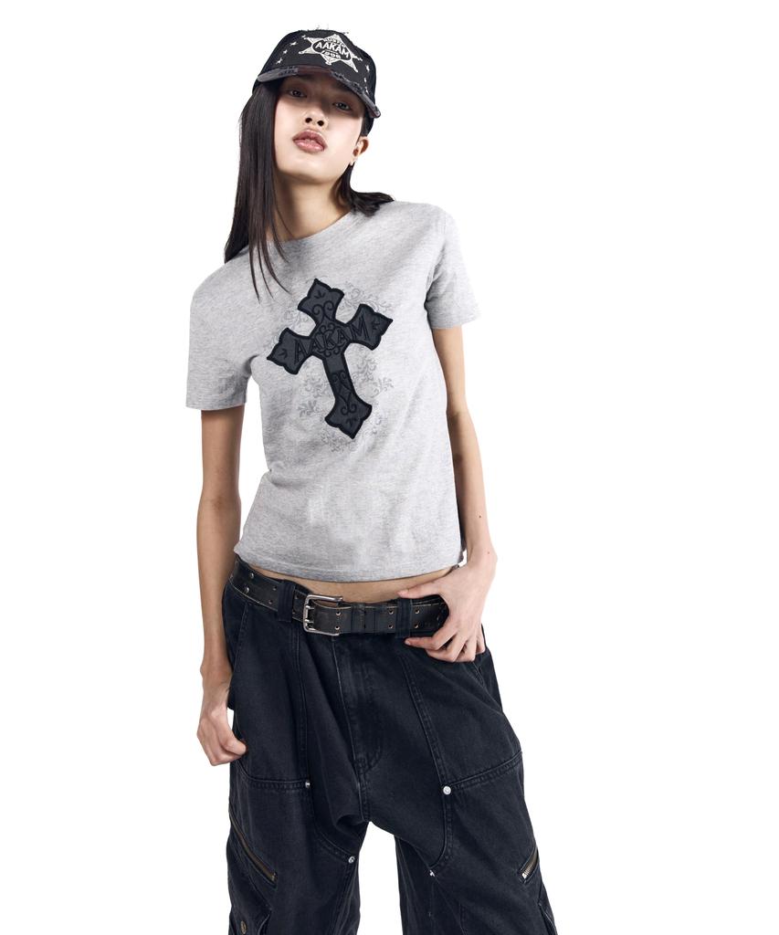 AAKAM Akm Cros2 Half Top (Gray)