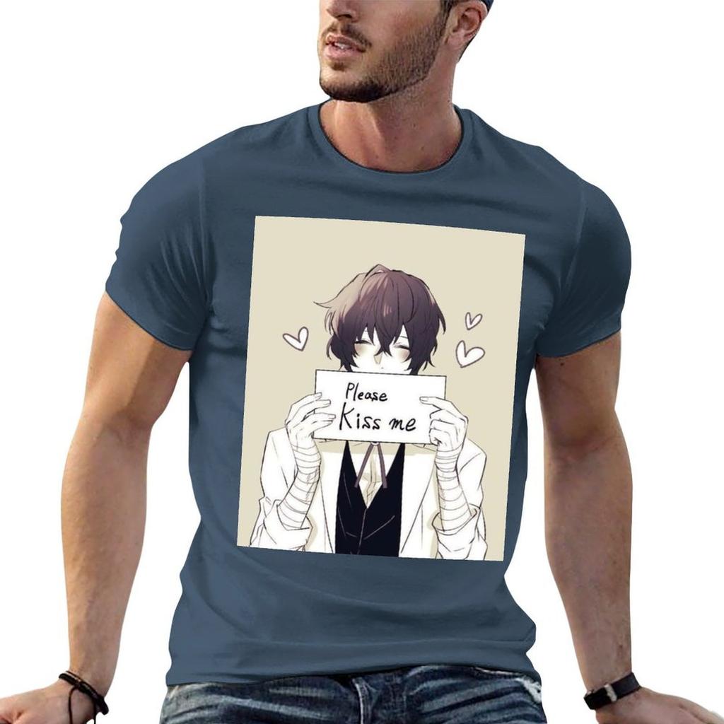 Dazai TShirt t shirts for man pack white funny t shirts dark humor TShirt