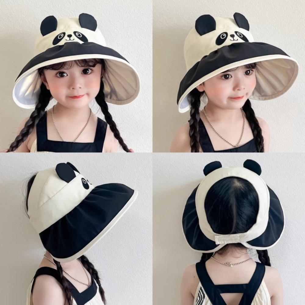 Large Brimmed Children's Hat Sun Protection Beach Hat Versatile Fisherman Hat  Women's